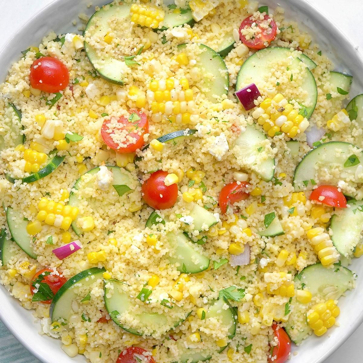 Easy Summer Couscous Salad: Fresh Flavors, Minimal Effort